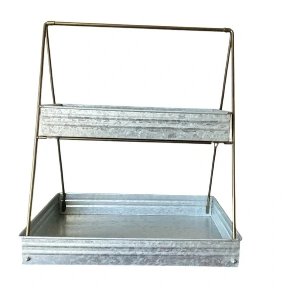Better Homes And Gardens Galvanized Metal Tray - Picture 7 of 9